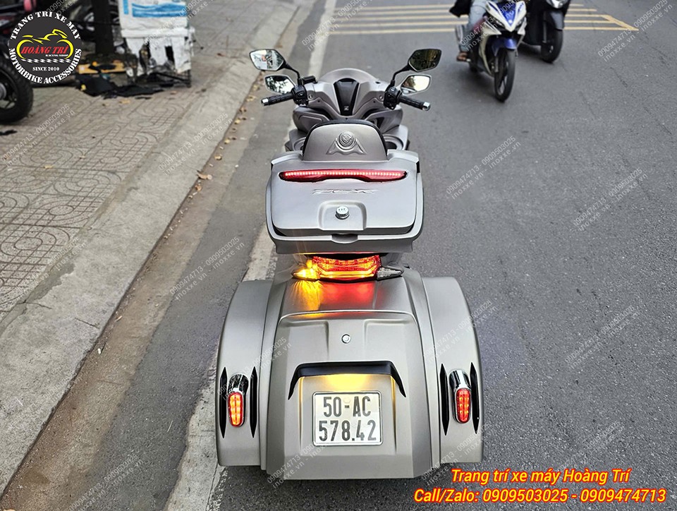 Thùng sau tựa lưng PCX kiểu Indonesia